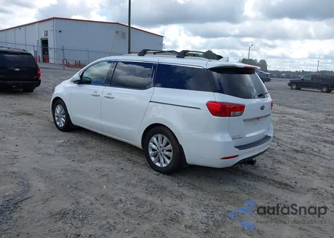 2017 Kia Sedona Ex from USA, damaged, VIN KNDMC5C12H6260886